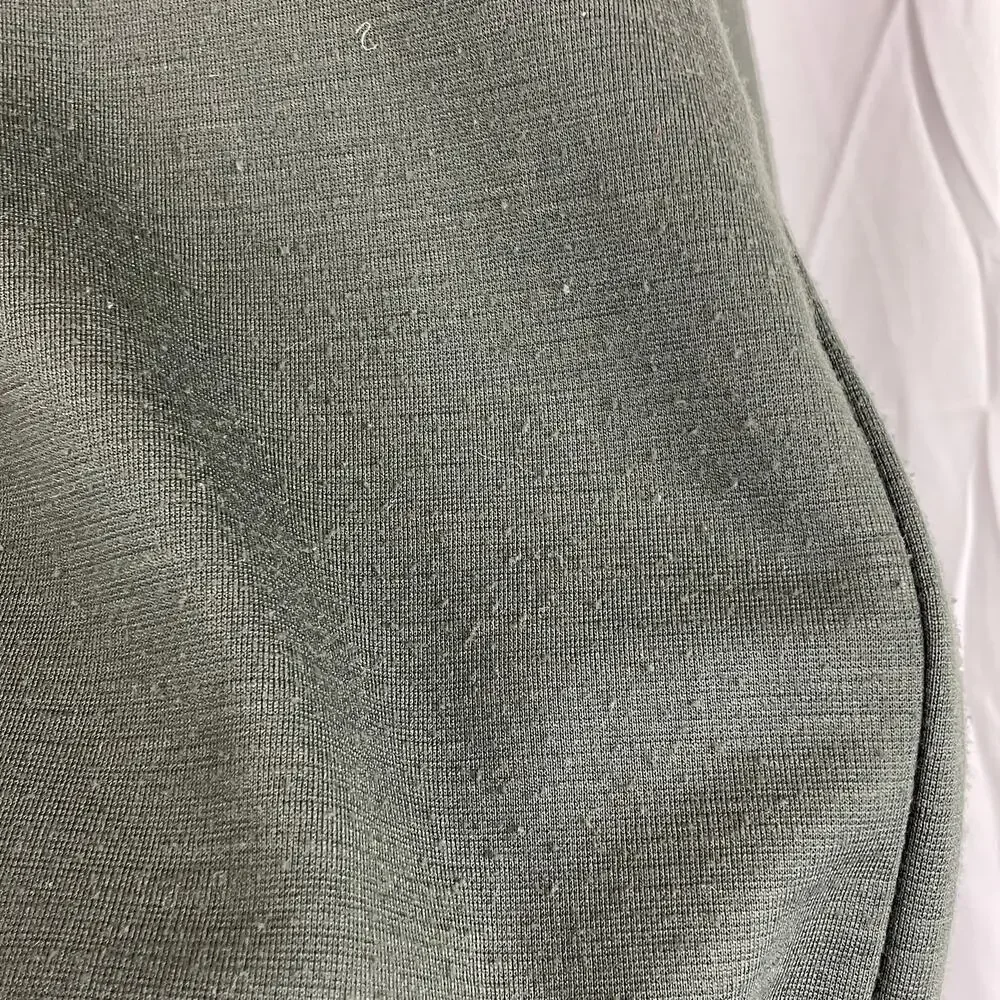 Ted Baker Caravan 1/4 Zip Pullover Gray/Green Long Sleeve Men's Size 4 or US L